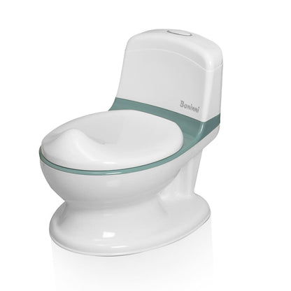 Baninni Orinal De Aprendizaje Con Sonido Pippe Verde Y Blanco_0
