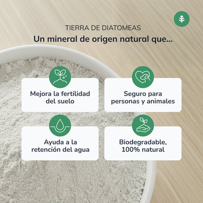 Terra Diatomácea Planeta Huerto 2 Kg