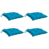 Vidaxl Almofadas para Cadeiras de Jardim 4 PCs Tecido Oxford Azul 40x40x7 Cm