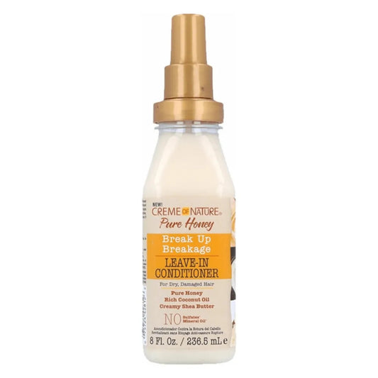 Aceite/sérum Break Up Breakage Leave-in Conditioner Pure Honey Creme Of Nature 236.5ml_0