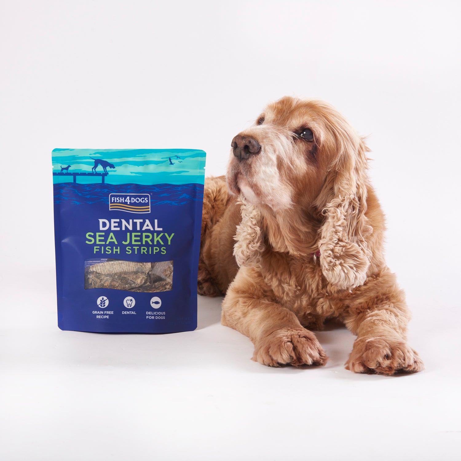 Fish4dogs Snack Dental Para Perro – Fish Strips 10x100g_3