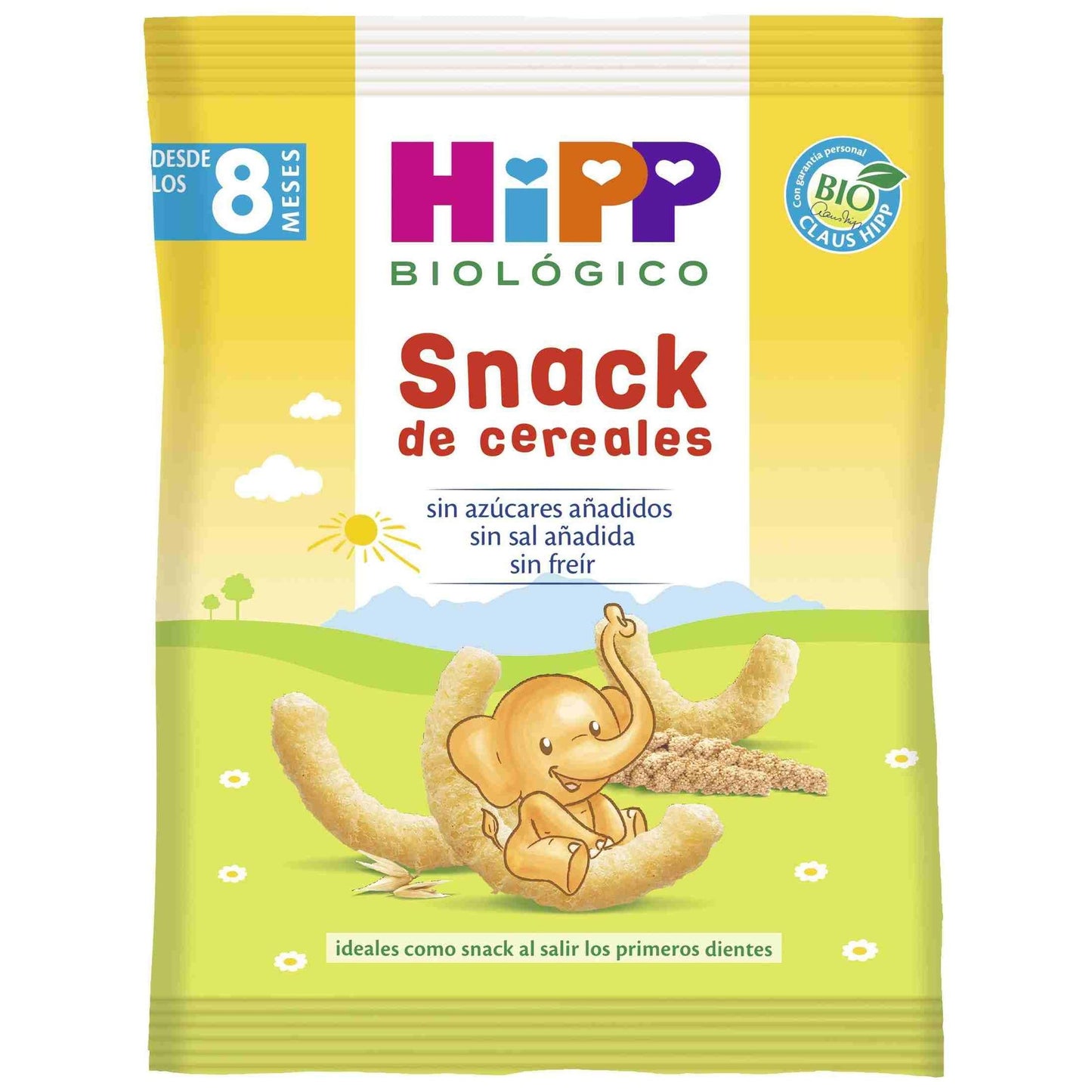 Snack de cereais em forma de minhocas biológicas +8 meses HiPP 30 g 