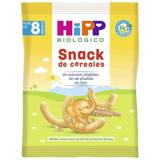 Snack de cereais em forma de minhocas biológicas +8 meses HiPP 30 g 
