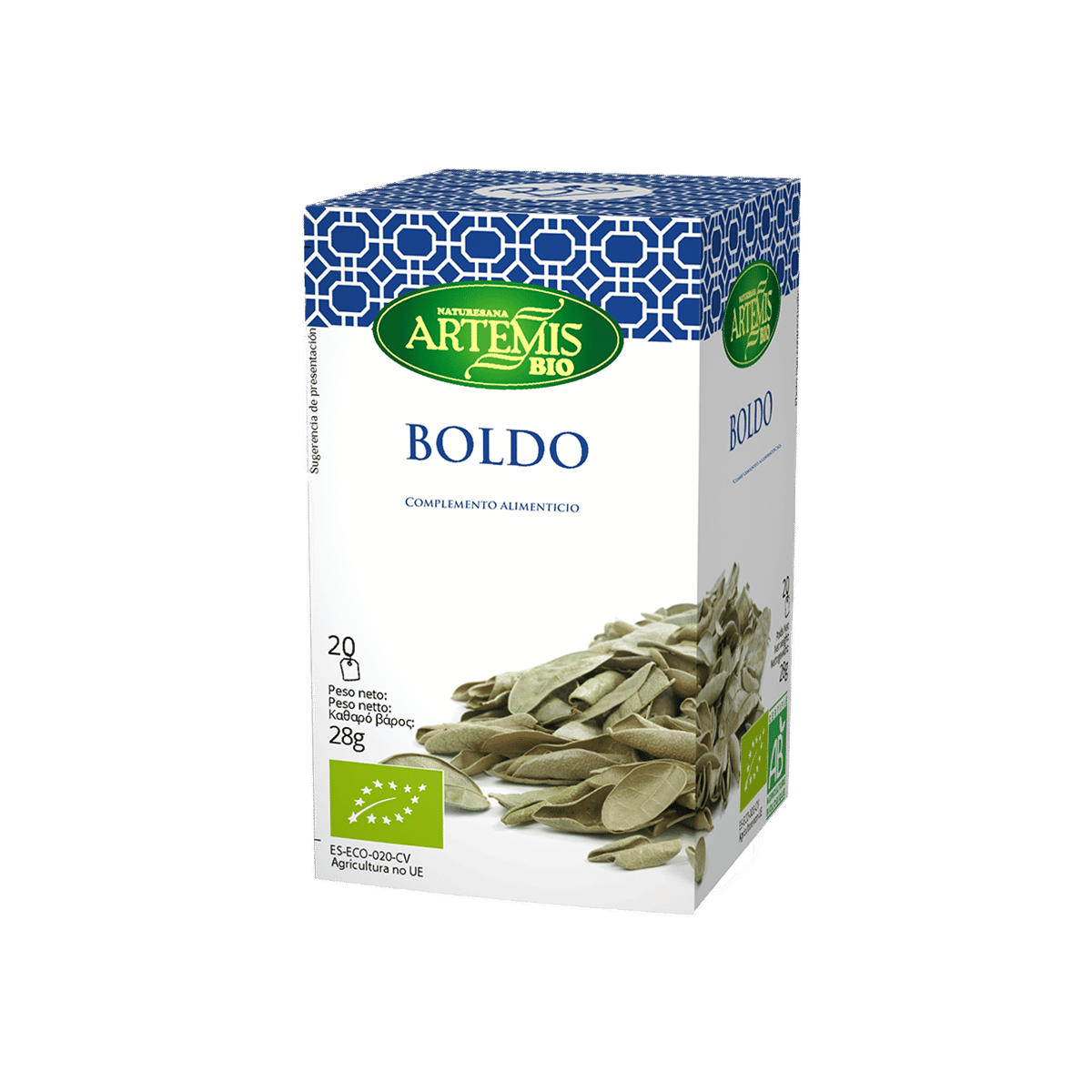 Boldo para Artemis Bio Infusion 20 saquetas