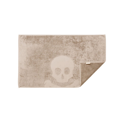 Alfombra De Baño Calavera 50x80cm 100% Algodón 750gsm Beige Scalpers Home_2