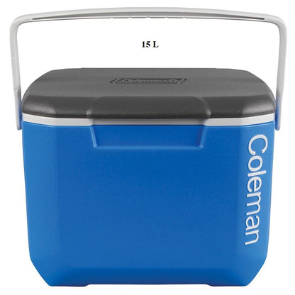 Cooler rígido azul e branco Coleman