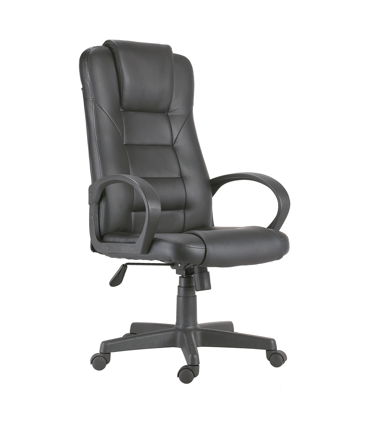 Sillón Despacho Negro Giratorio Lawyer 64cm(ancho) 118/126cm(altura) 64cm(fondo)._0