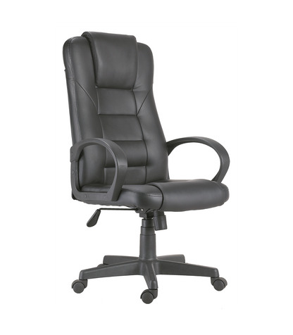 Sillón Despacho Negro Giratorio Lawyer 64cm(ancho) 118/126cm(altura) 64cm(fondo)._0