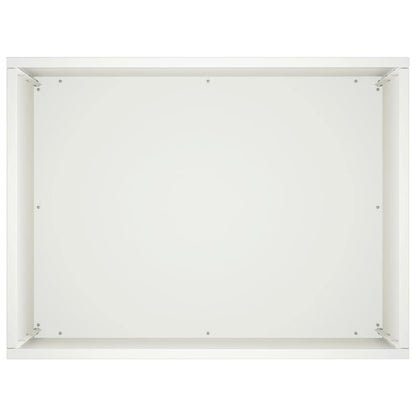 Macetero De Jardín Blanco 40 X 30 X 50 Cm_3