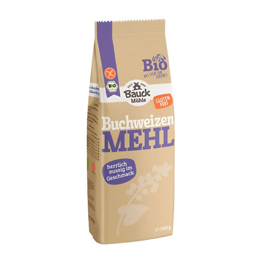 Harina de Trigo Sarraceno sin gluten Bauckhof 500 g