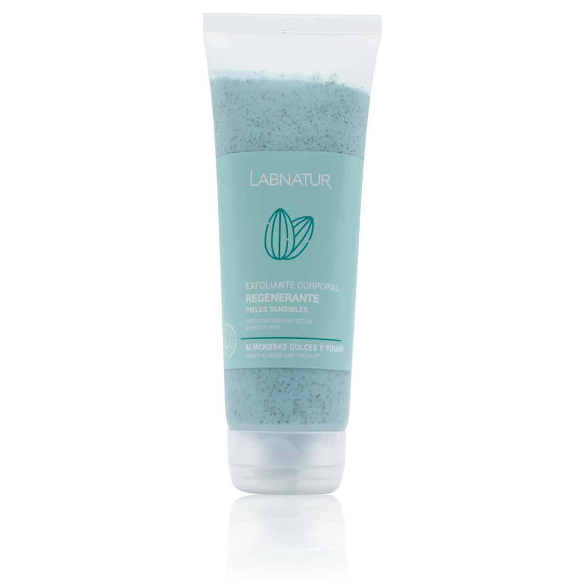 Exfoliante Corporal de Almendras Dulces y Yogur Labnatur 250 ml | Exfoliación Suave | Piel Sensible | Renovación_0