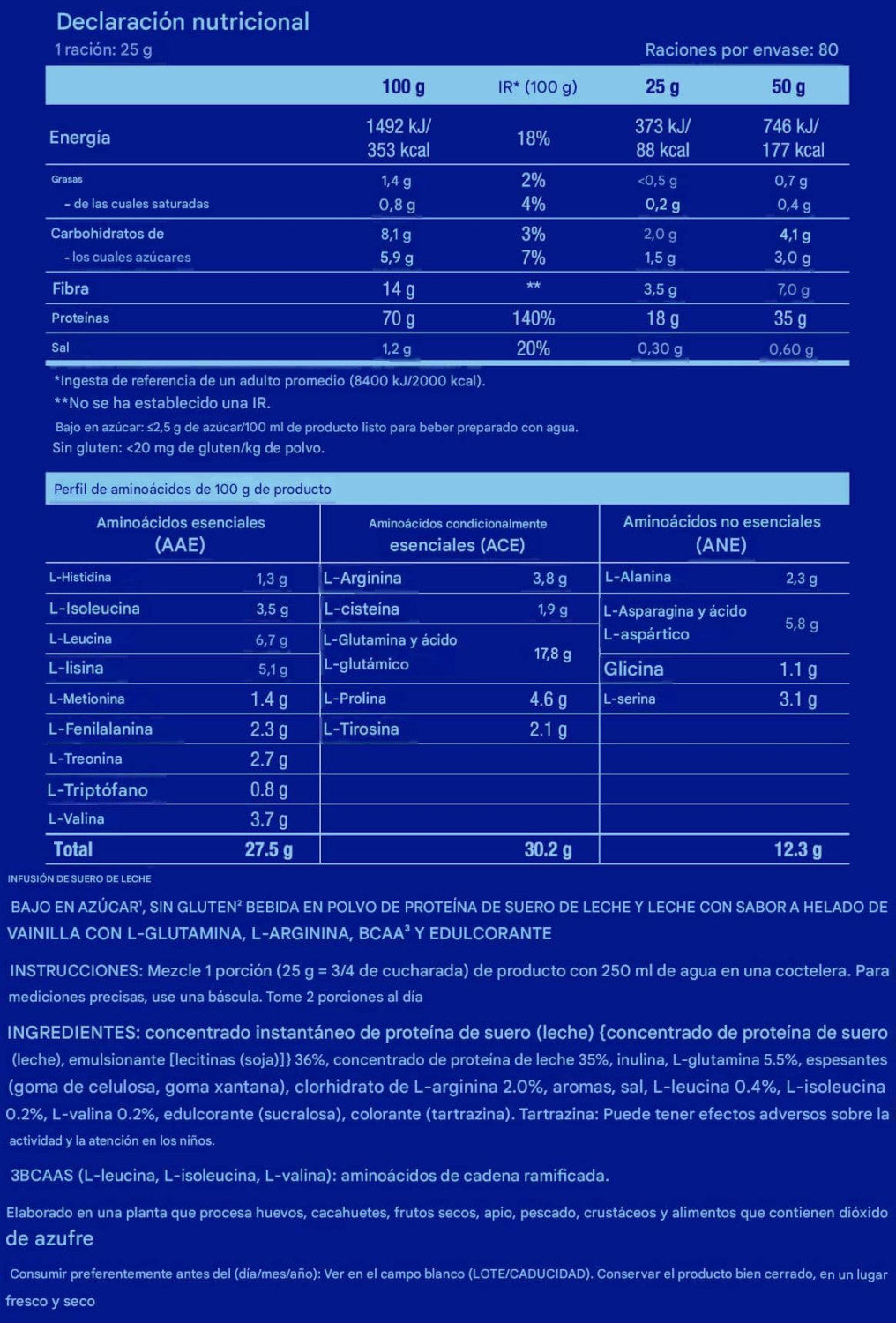 Whey Infusion - 2kg - Helado De Vainilla - Proteina De Suero Whey - Scitec Nutrition_5