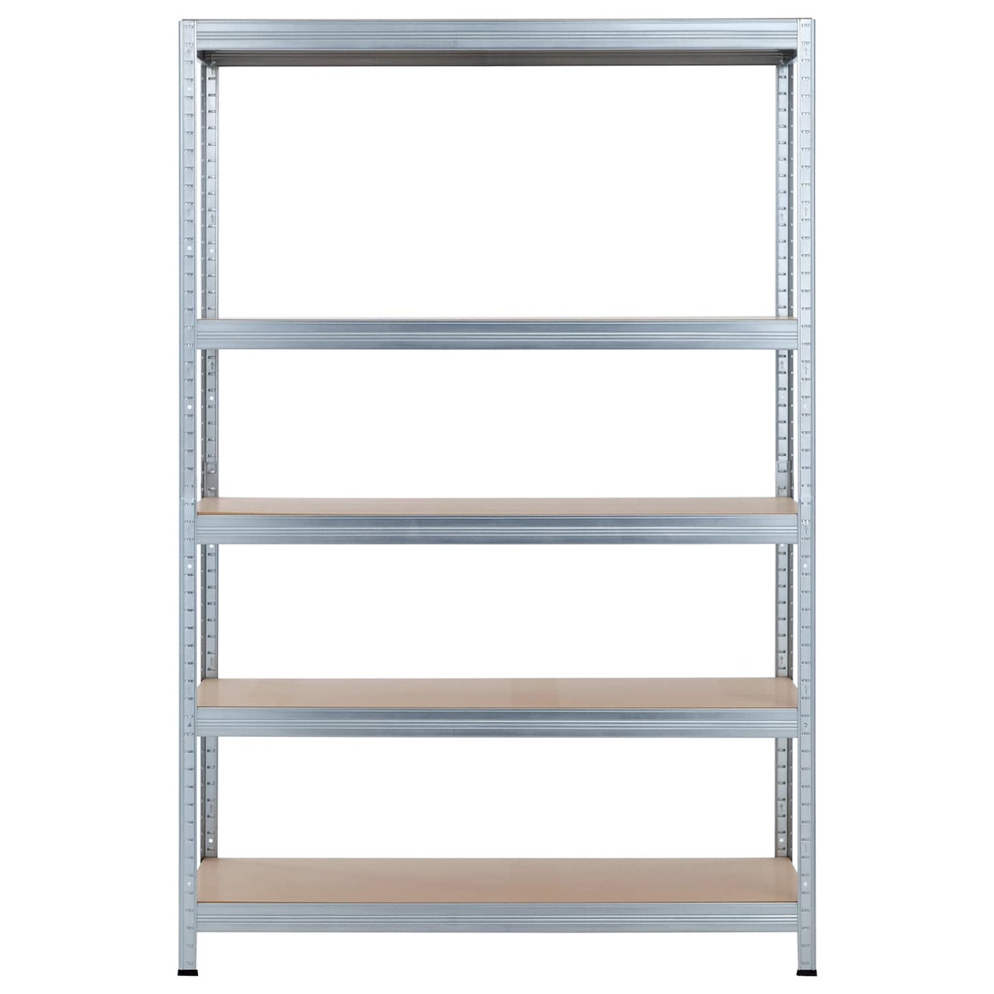 Pack 2 Estanterías Modulares Con 5 Baldas Ajustables 180x120x60cm 1250kg O91_1