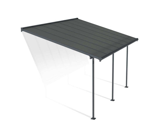 Pérgola anexa Capri 299x434 cm cinzento Canopia da Palram