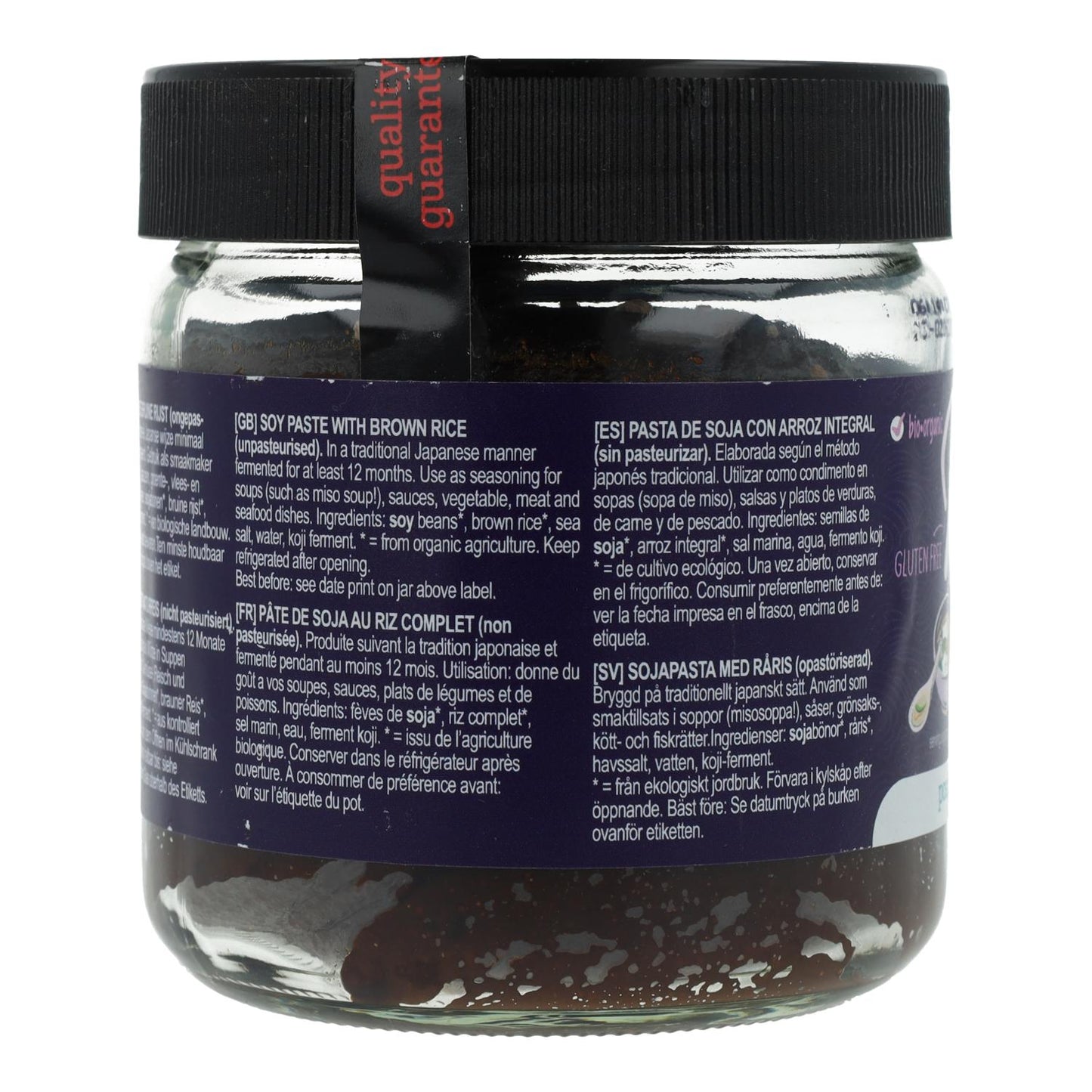 Miso Genmai Orgânico Não Pasteurizado Terrasana, 350 g