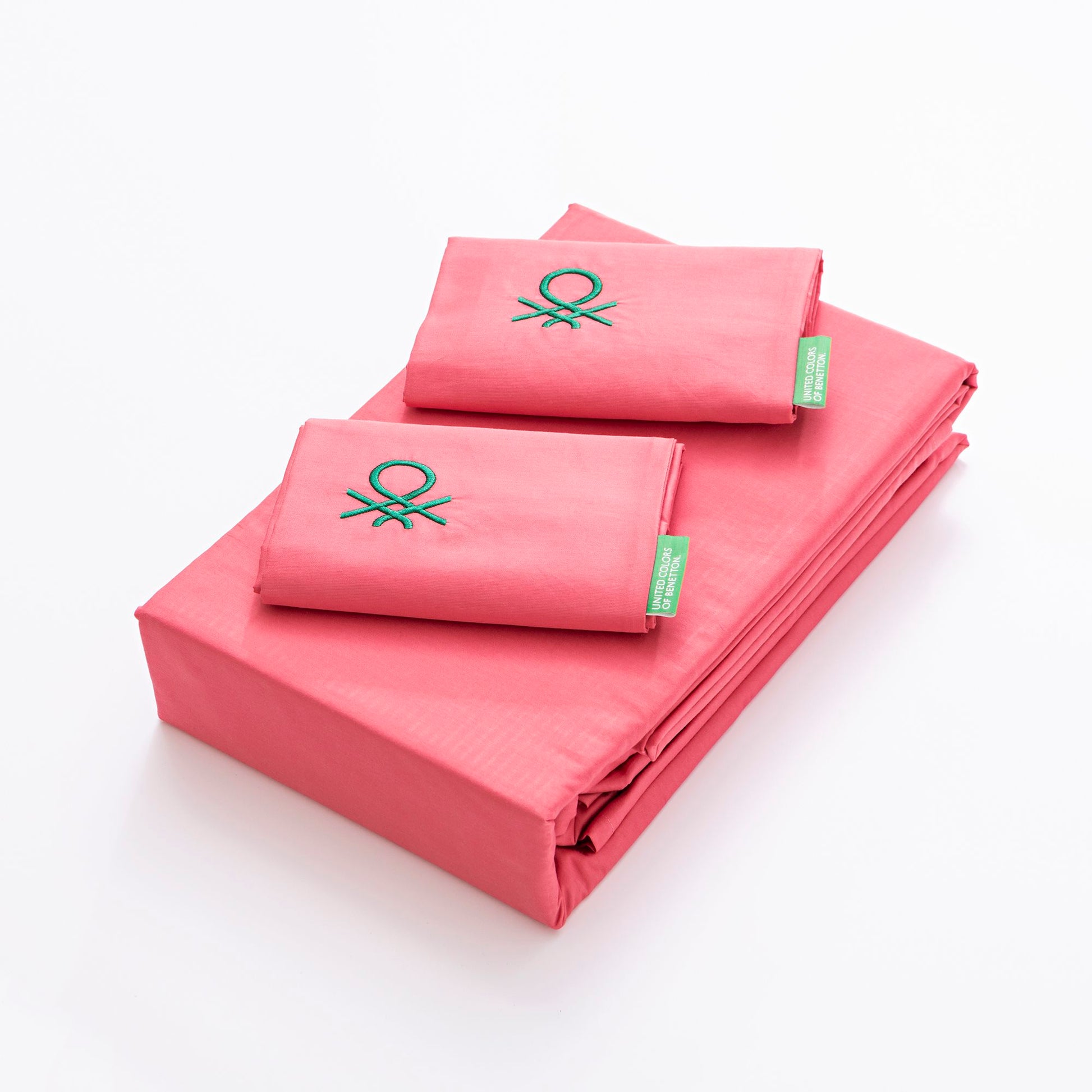 Set 4pzs Sabana King: Sabana Plana (260x280cm C/ Dobladillo Simple 5cm) + Sabana Bajera (200x200+30cm Flap) + 2 Funda De Almohada (50x80cm) 100% Algo_1
