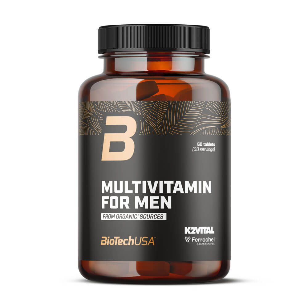 Multivitamin For Men (orgánico) - 60 Tabletas - Complejos Multivitaminicos - Biotech Usa_0