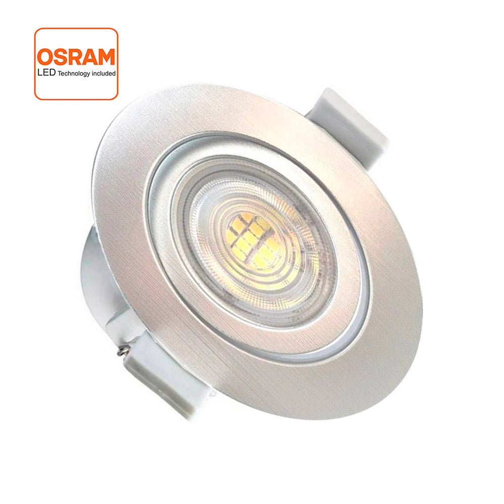 Downlight Led Koob, Osram Chip, 7w, Cct, Gold, 3000-4000-6000k_1