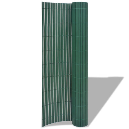Valla De Jardín De Doble Cara Pvc Verde 90x500 Cm / Vetonek_2