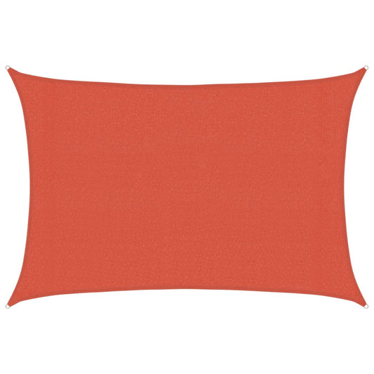 Vidaxl Toldo De Vela Terracota Hdpe 160 G/m² 3x4 M_0