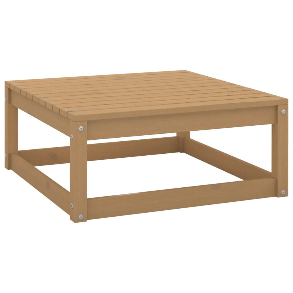 Vidaxl Muebles De Jardín 13 Piezas Con Cojines Madera De Pino Maciza_4