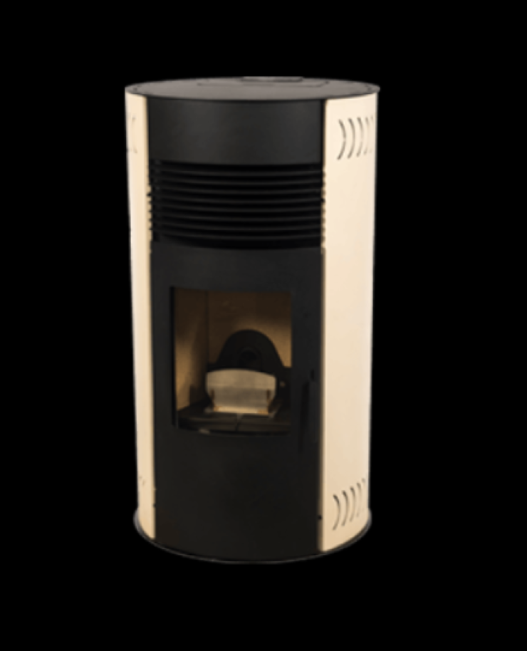 Estufa Pellets Mekka Modelo Curvi 10 Kw_1