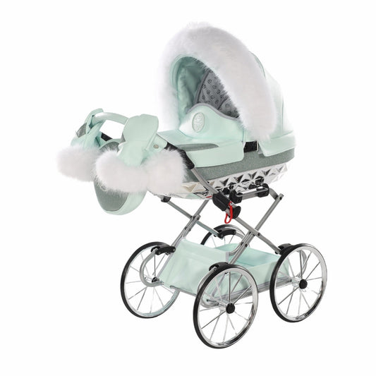 Junama Carro De Muñecas Hand Craft Glitter Satin_0