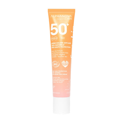 Solar anti edad y manchas FPS50+ Alphanova 40 ml