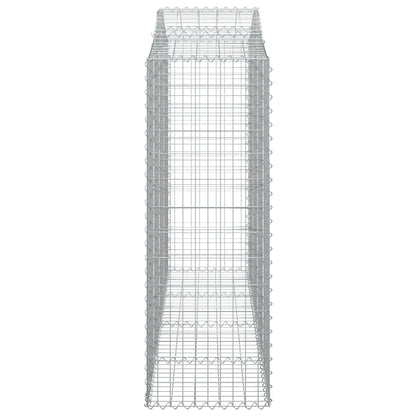 Cestas Gaviones 20 Uds Forma De Arco Hierro 200x50x140/160 Cm_4