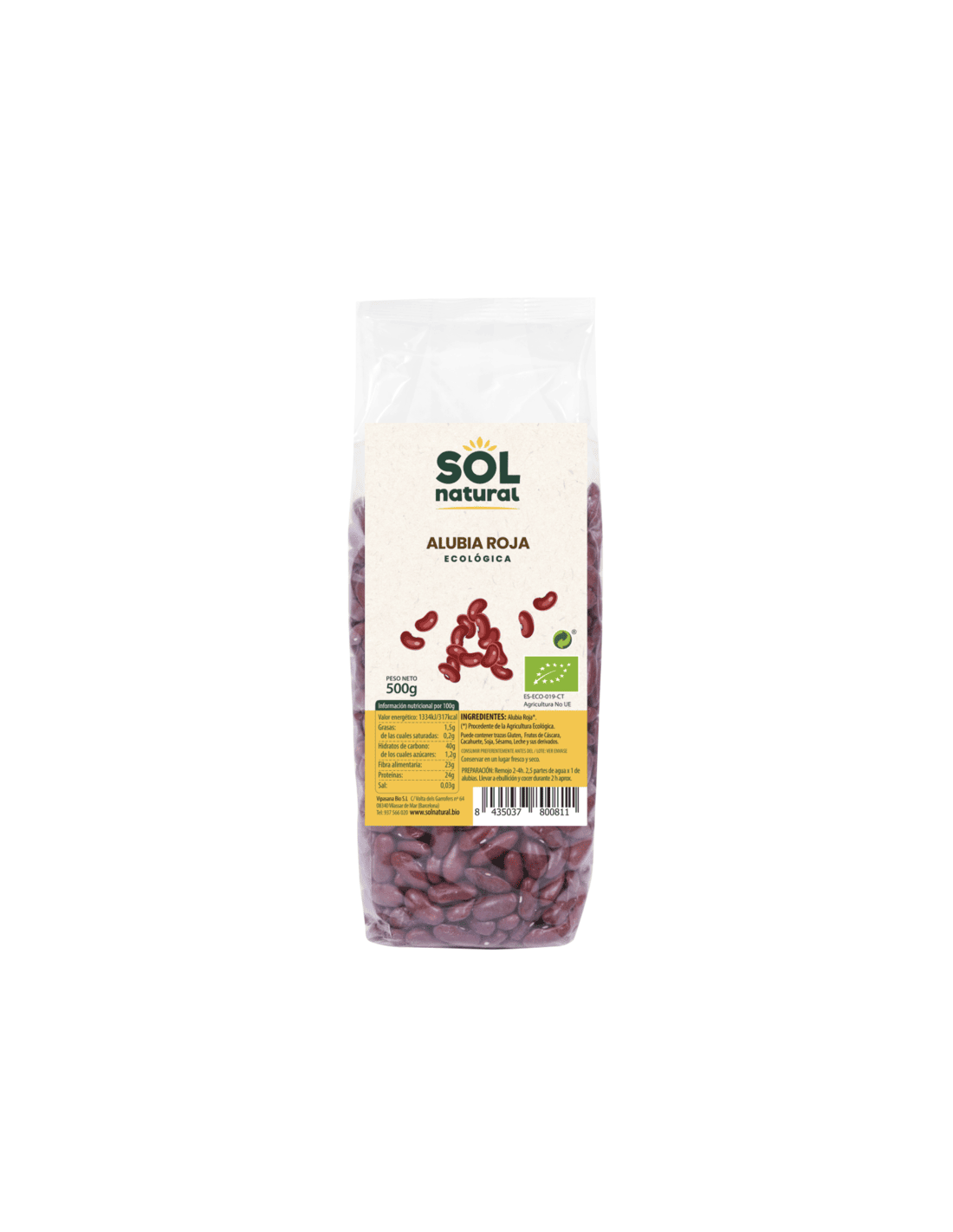 Alubia Roja Bio - Sol Natural_0