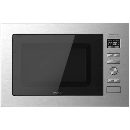 Microondas Encastrable Digital Grandheat 2590 Built-in Steel Black. Potencia 900 W, Integrable, 25 Litros, Grill 1000 W, 8 Funciones Preconfiguradas_0