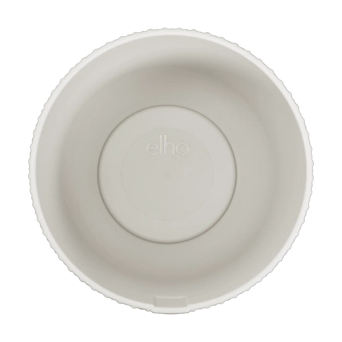 Maceta Blanco Jazz Round Mini Elho 11cm 100% reciclado