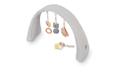 Cuna Nido 3 En 1 Con Arco De Juegos - Grey_1