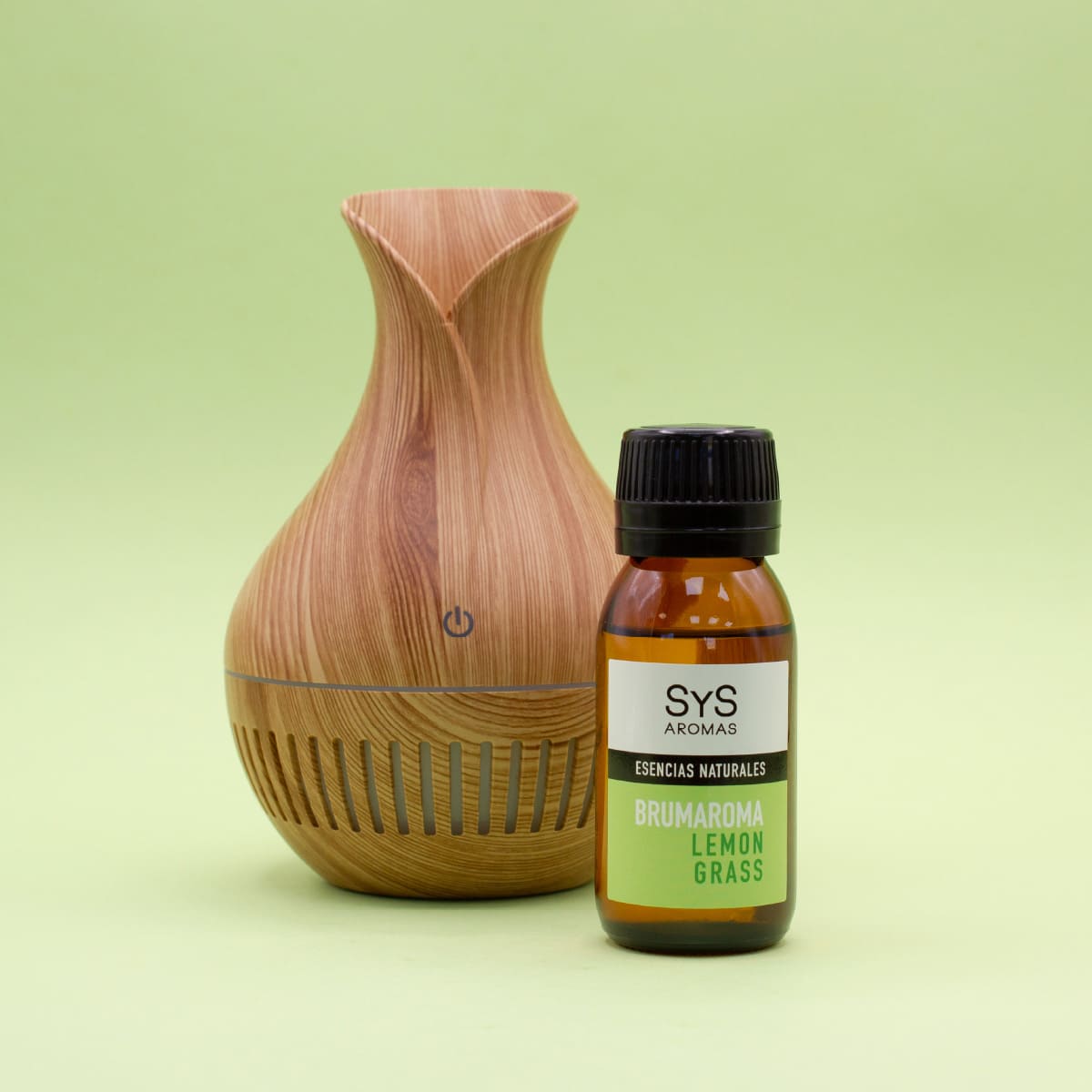 Esencia Hidrosoluble Lemongrass SYS Aromas 50 ml | Aroma Cítrico y Fresco | Para Humidificadores y Difusores_1