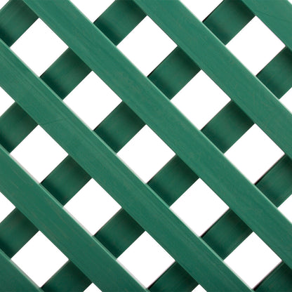 Celosía Pvc 18mm Verde - Decoración Y Separación De Ambientes - 1x2 M - Color - 1 Unidad_2