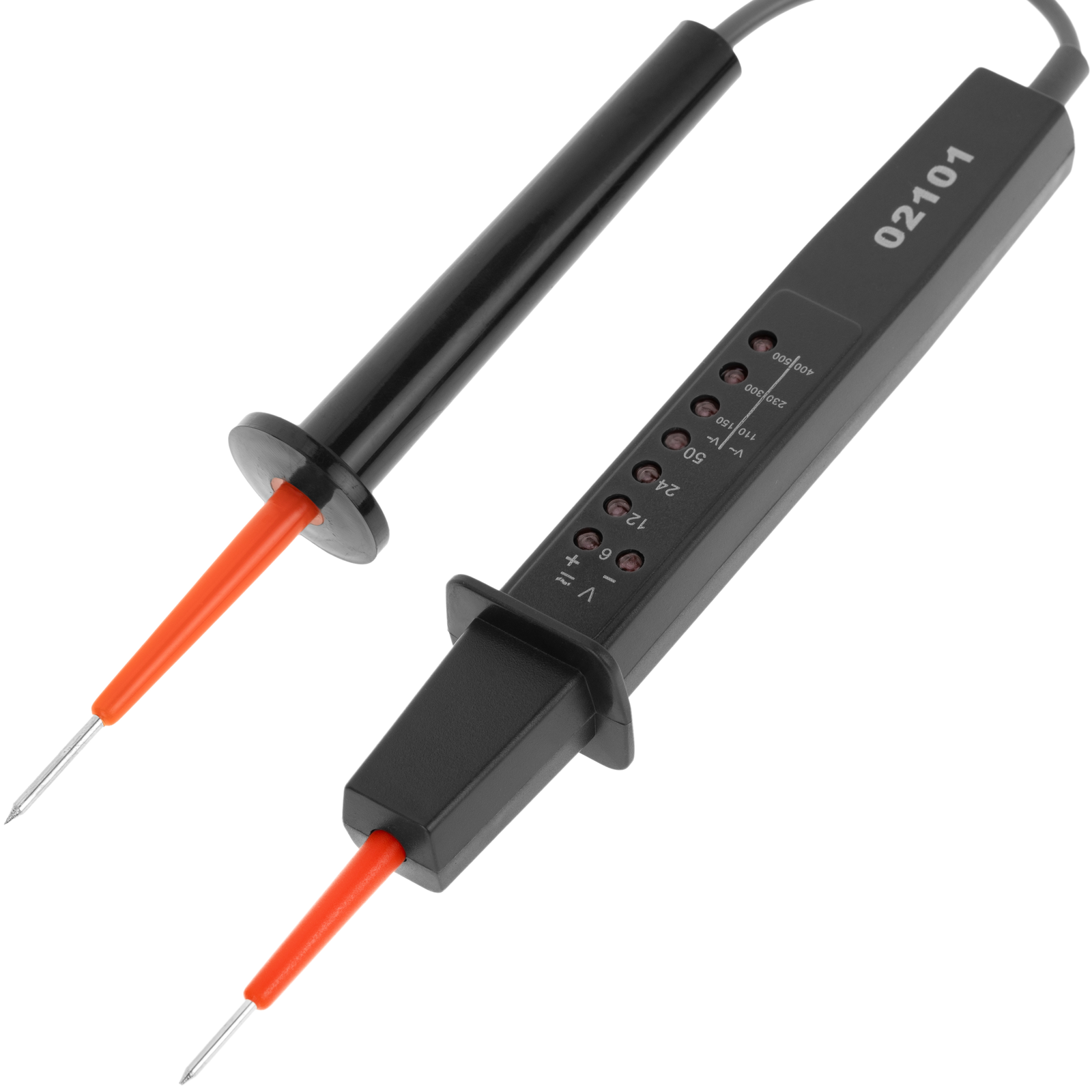 Comprobador De Tensión 6 V - 400 V Ac Y 6 V - 500 V Dc Color Negro_0