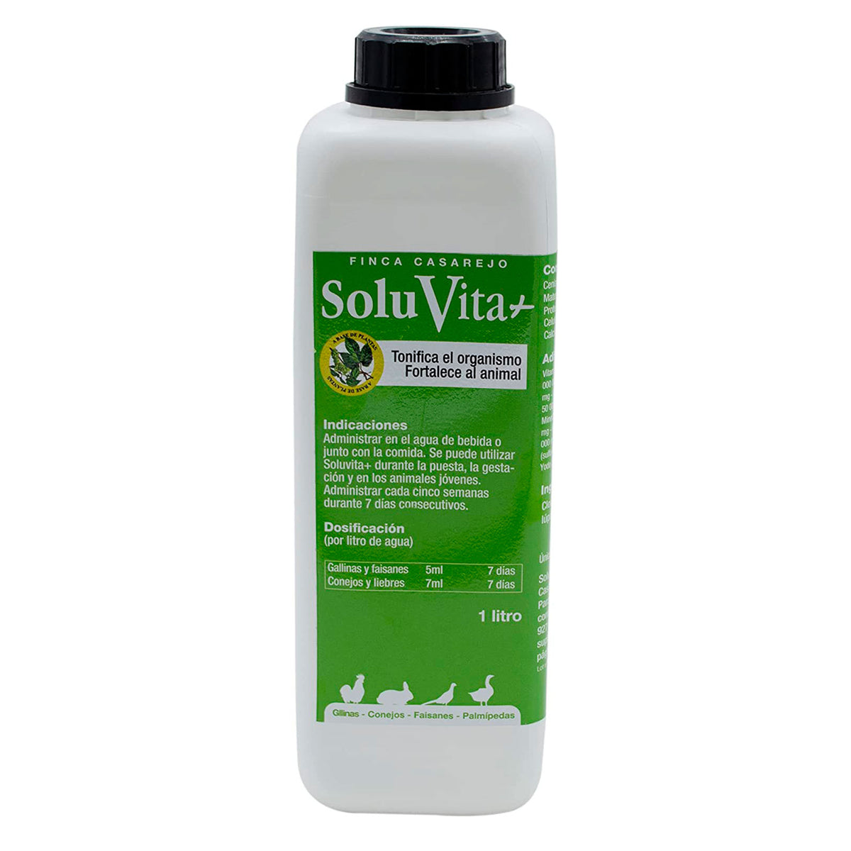 Pack Para Desparasitar Internamente - Previene Coccidios Y Vermes En Gallinas, Faisanes, Conejos - 1L/Producto_3