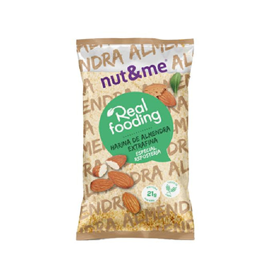 Farinha de amêndoa extrafina Realfooding (especial para pastelaria) Nut&amp;me 1 kg