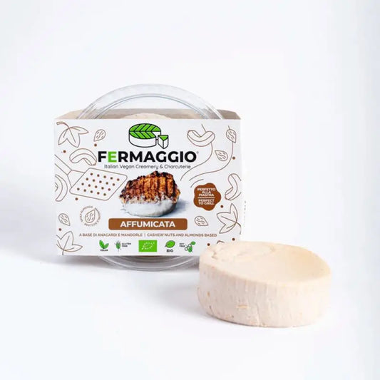 Queso Vegetal Ahumado Estilo Scamorza Italiana Fermaggio 150g Bio_0