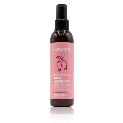 Aceite Corporal de Rosa Mosqueta Labnatur 200 ml | Regeneración y Elasticidad | Estrías, Manchas y Cicatrices | Vegano_0