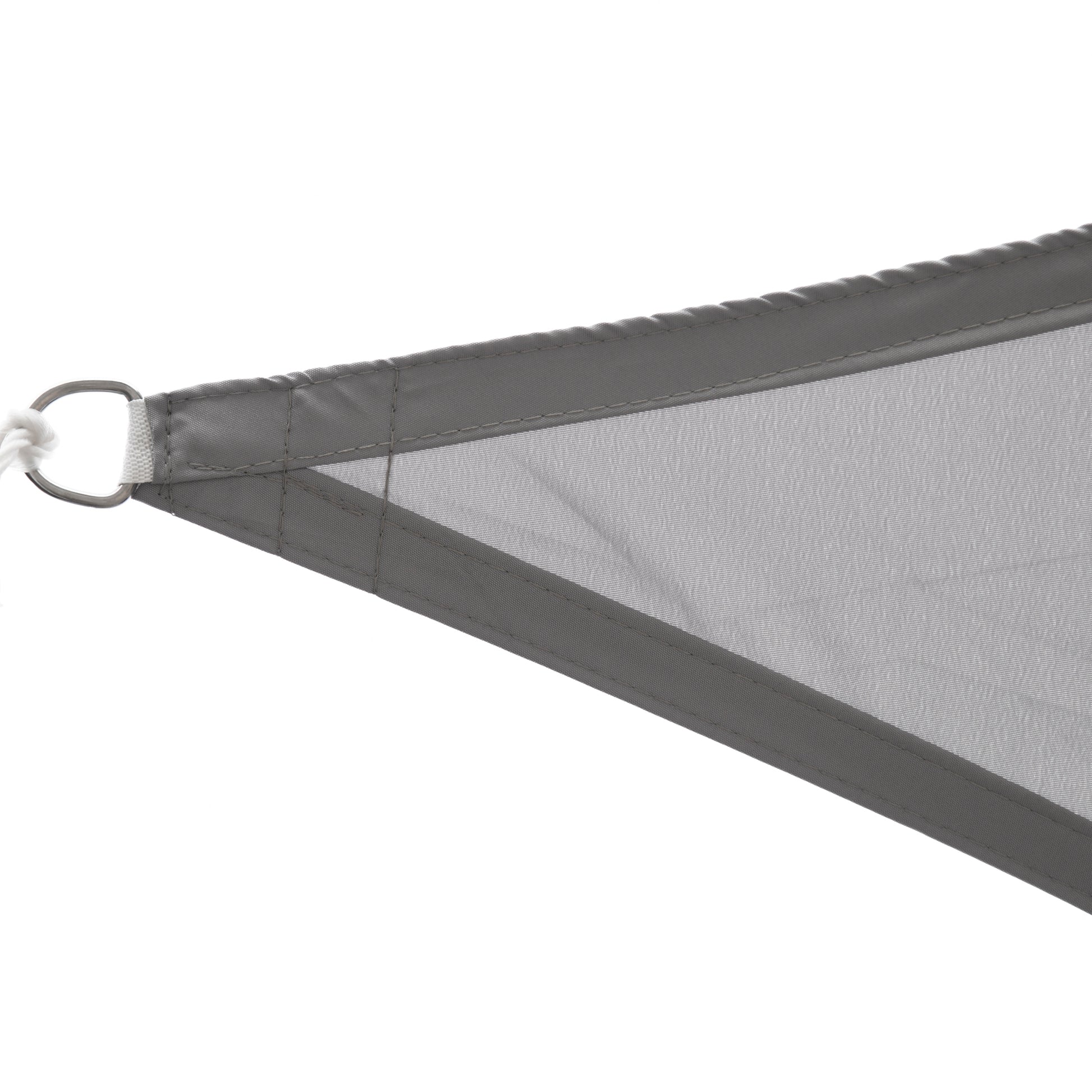 Outsunny Toldo Vela Triangular 3x3x3m Vela Sombra Para Terraza Jardín Camping_3