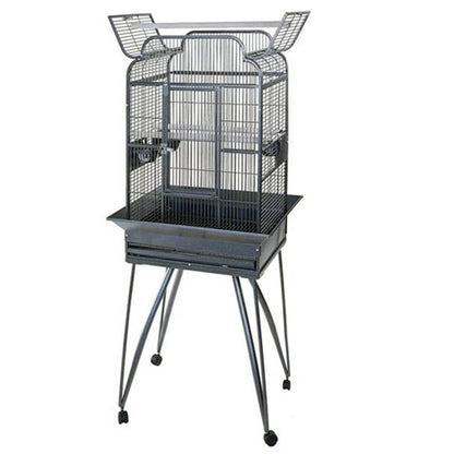 Strong Jaula Para Loros Villa Andrea Gris Silverstone 68x55x160 Cm_0