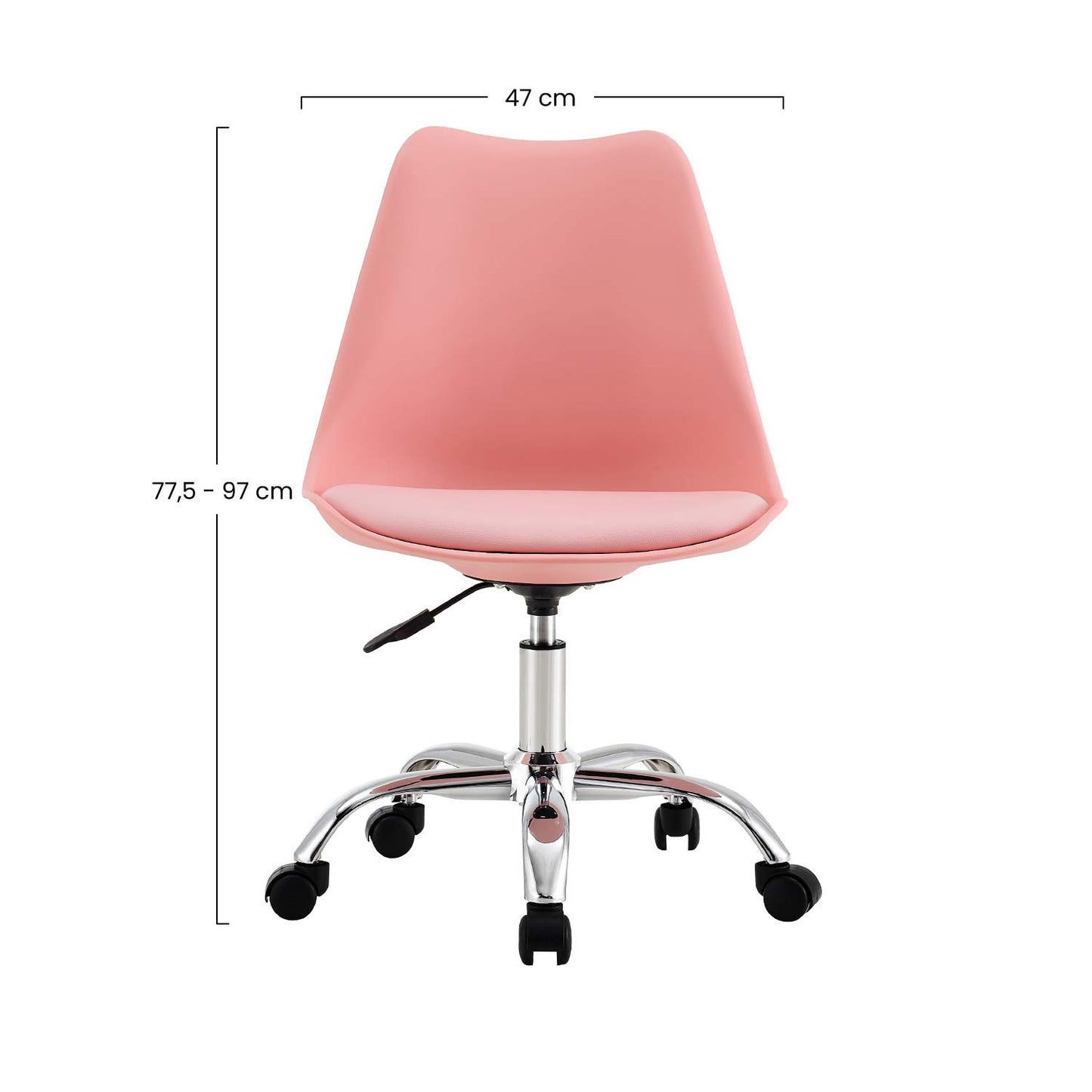 Silla De Escritorio Con Ruedas Eyre 97x47x58cm 7house_5