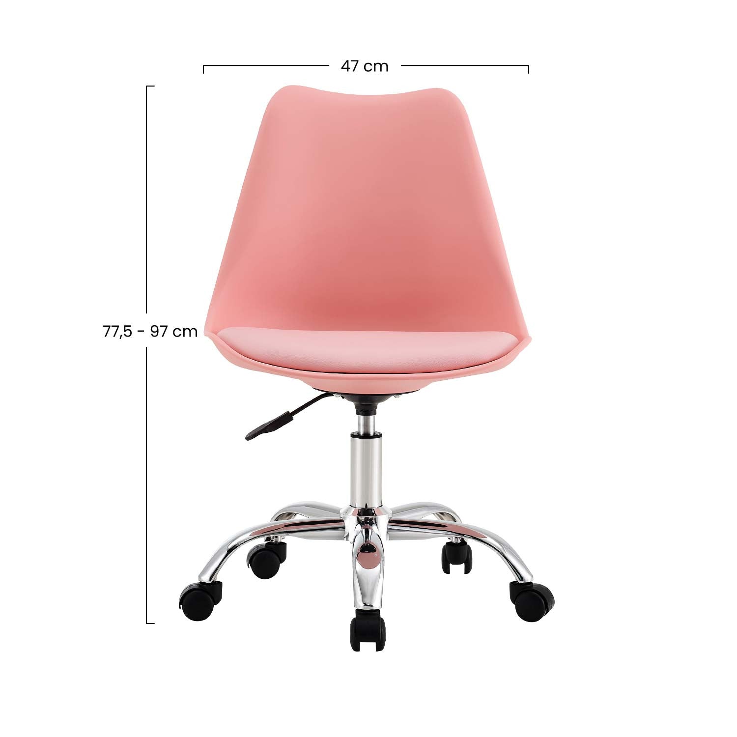 Silla De Escritorio Con Ruedas Eyre 97x47x58cm 7house_5
