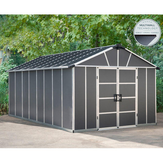 Telheiro de jardim Yukon 519x332x252 cm Canopia da Palram