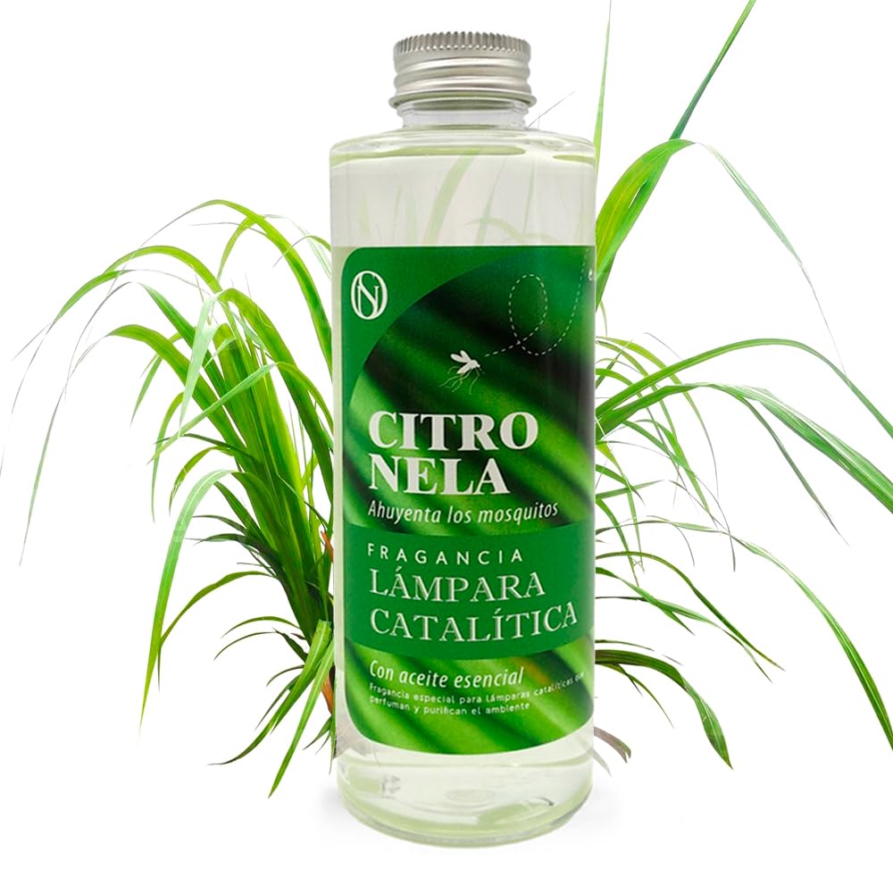 Lámpara Catalítica Mosaico Fucsia + Fragancia Citronela 200 Ml - Elimina Malos Olores, Impurezas Y Perfuma_2