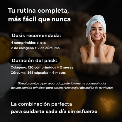 Colágeno Marino Con Magnesio Y Ácido Hialurónico + Cúrcuma Eco. Sevens Nutrition. Huesos, Articulaciones, Piel, Músculos_4