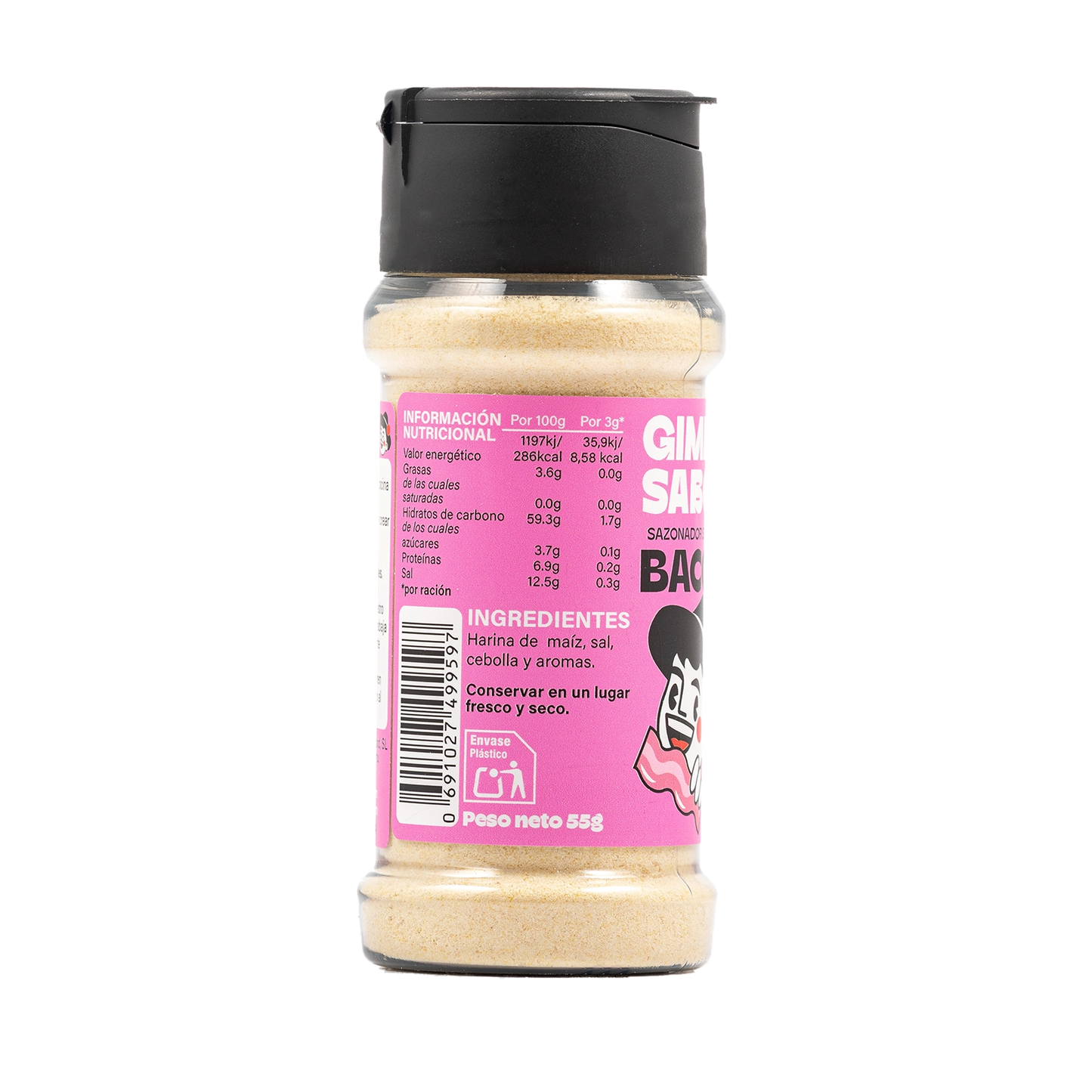 Sazonador vegetal sabor bacon