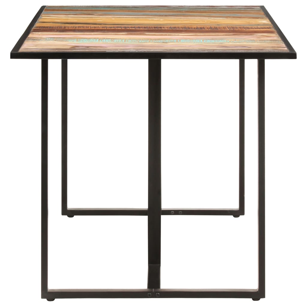 Mesa De Comedor De Madera Maciza Reciclada 160 Cm_1
