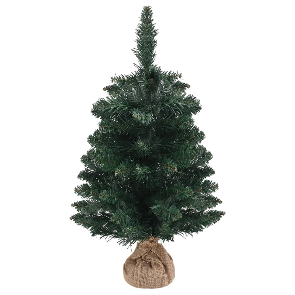 Vidaxl Árbol Navidad Artificial Con Soporte Pvc Verde 60 Cm_1